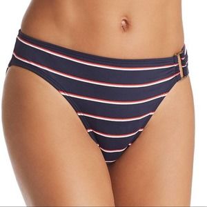 0222 NEW LAUREN Ralph Lauren Dylan Striped Bikini Bottom